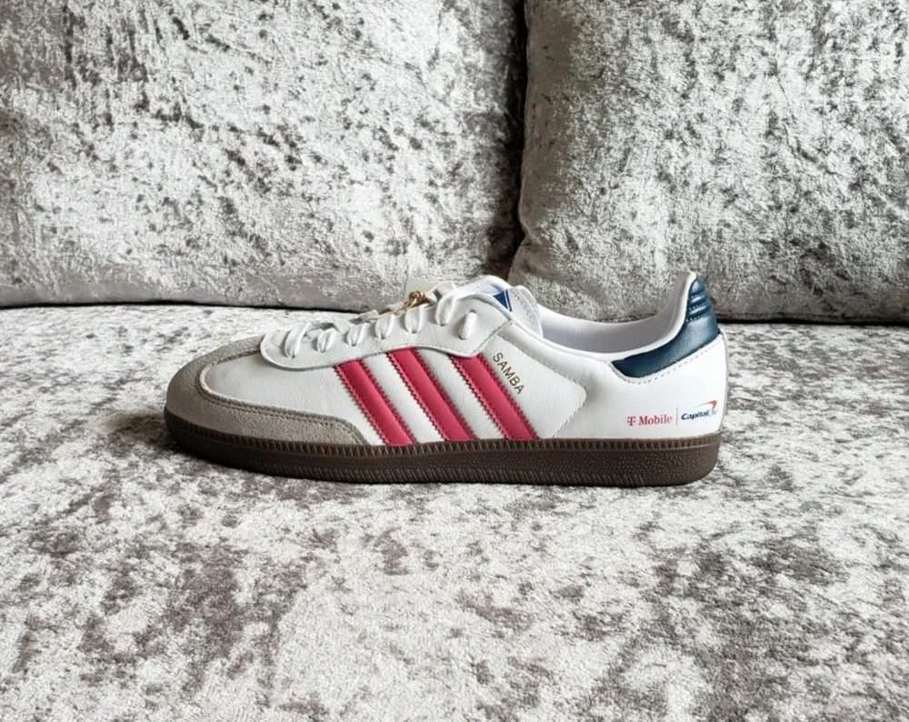 Adidas Samba OG Mens Sneakers T Mobile Capital One Multi Color Size 8.5